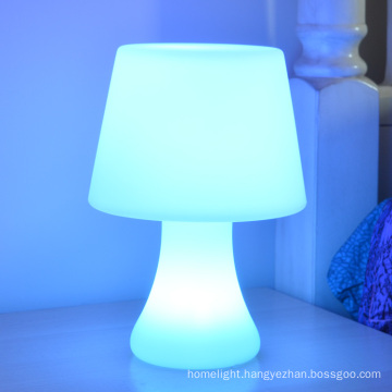 modern chanel table lamp design rgb color changing battery operated hotel bedside table lamps